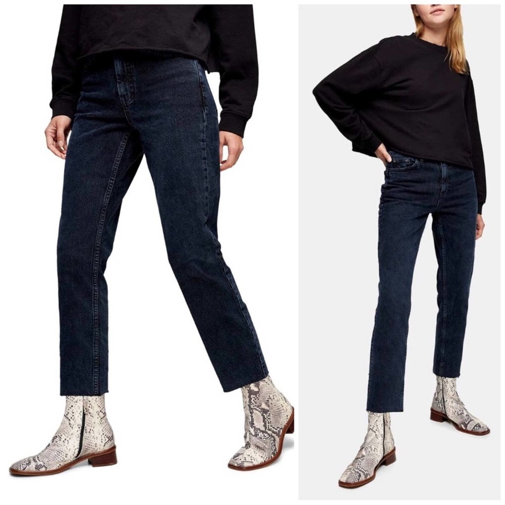 TOPSHOP Straight Leg Jeans - 26